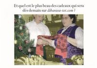 Carte humour Noël de Cath Tate - Et quel est le plus beau des cadeaux.. - 10.5x15 cm